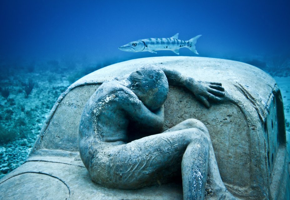 “Anthropocene.” Photograph by Jason deCaires Taylor.